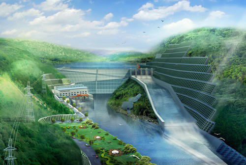 剑阁老挝南塔河1号水电站项目